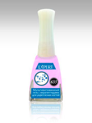 № 635 Мультивитаминный гель с керапептидом для укрепления ногтей Gel 11,5 ml