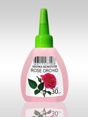 Жидкость для снятия лака Rose Orchid - с маслом чайной розы 30 ml