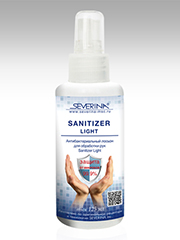Антибактериальный лосьон для обработки рук Sanitizer Light 125 ml