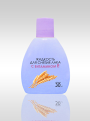 Жидкость для снятия лака «Витамин Е» 30 ml