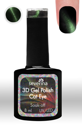 Магнитный гель-лак 3D gel Polish cat eye арт. 01