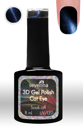 Магнитный гель-лак 3D gel Polish cat eye арт. 02