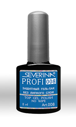 Top Gel Polish No Wipe Защитный гель-лак без липкого слоя Profi арт. 008