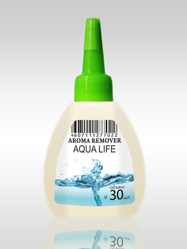 Жидкость для снятия лака Aqua Life - с экстрактом морских водорослей 30 мл