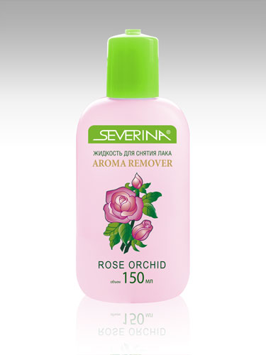 Жидкость для снятия лака Rose Orchid - с маслом чайной розы 150 мл