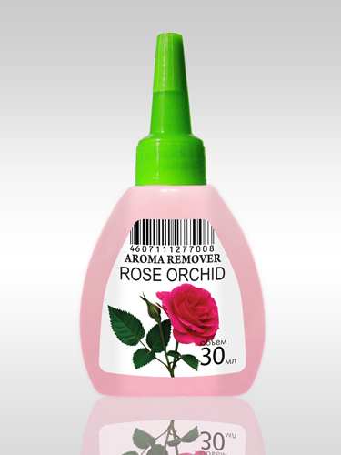 Жидкость для снятия лака Rose Orchid - с маслом чайной розы 30 мл